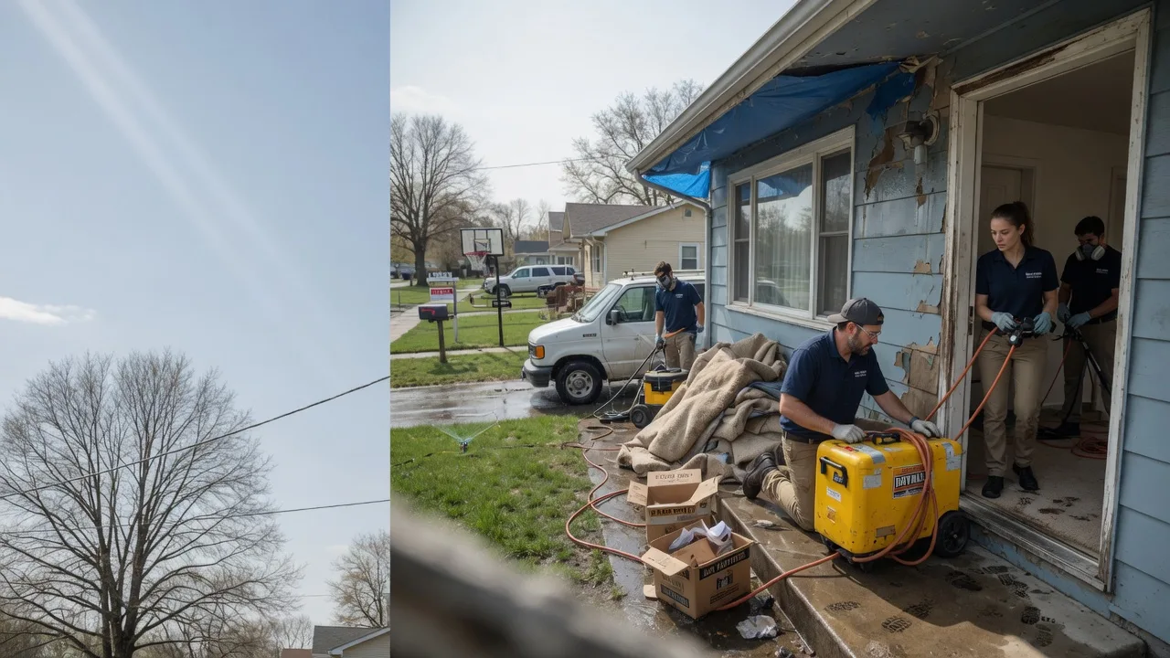 Basement Flood Cleanup in Switz City, IN near me